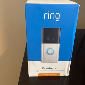 Ring 4, Brand New, never opened, color video.